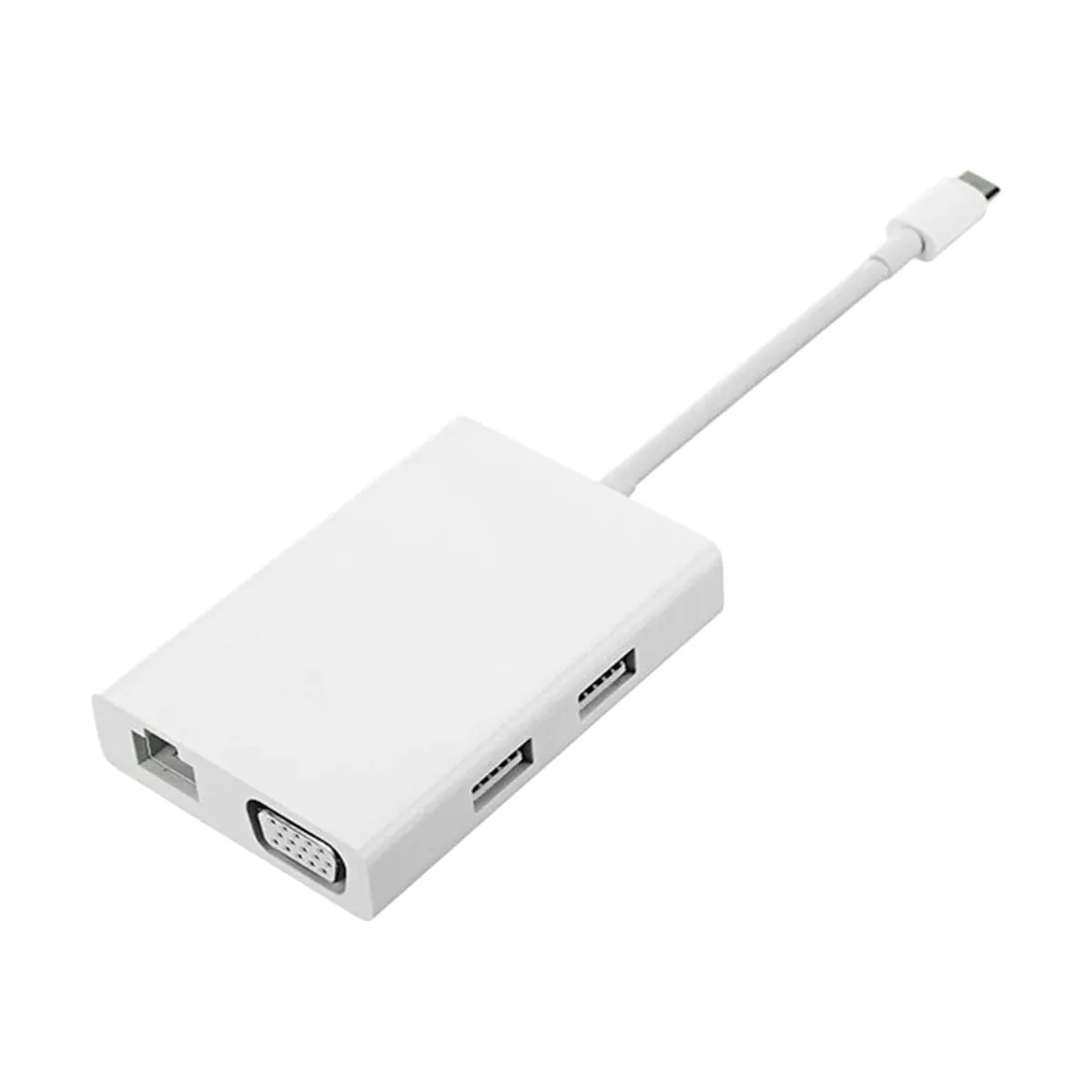Аксессуар MI Adapter Type-C to VGA and Ethernet