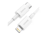 Baseus CATLYS A02 White USB kabeli  Marg'ilonda