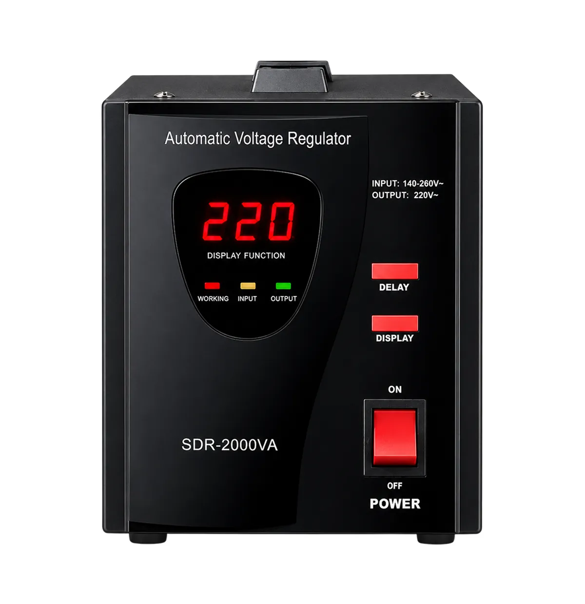Voltage SDR-2000 Black Stabilizatori Buxoroda
