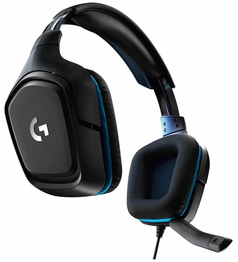 Игровые наушники Logitech G432 7.1 Black 