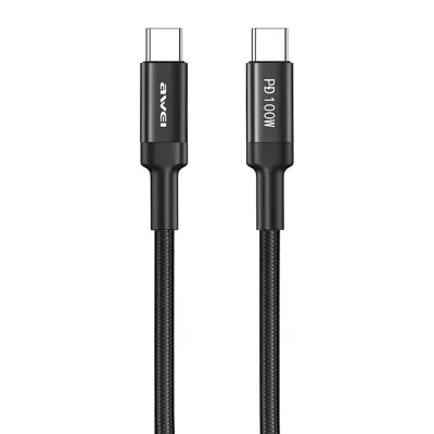 Awei CL-117T Type-C / Type-C USB kabeli Awei CL-117T Type-C / Type-C USB kabeli