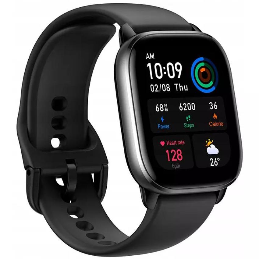 Smart soat Amazfit GTS 4 Qora Yangiyo‘lda