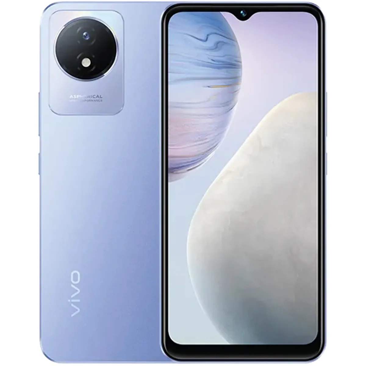 Vivo Y02t 4/128Gb Orchid Blue Smartfoni