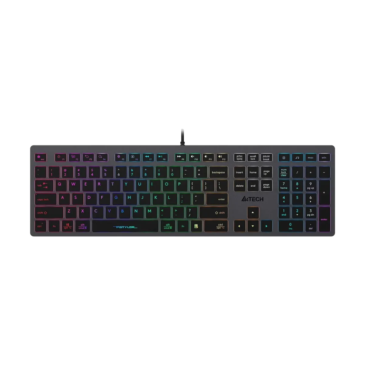 Simli klaviatura A4Tech FX60H
