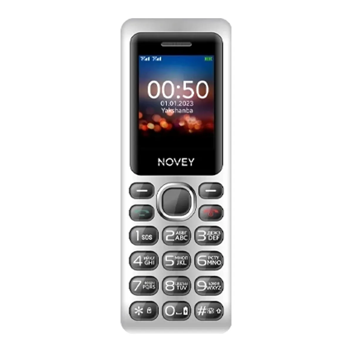 Mobil telefon Novey M050 Black 