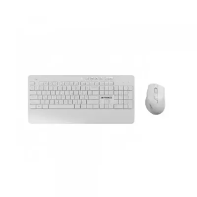 Avtech Pro CW603 White Klaviatura va sichqonchasi