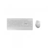 Клавиатура ва сичқонча Avtech Pro CW603 White 