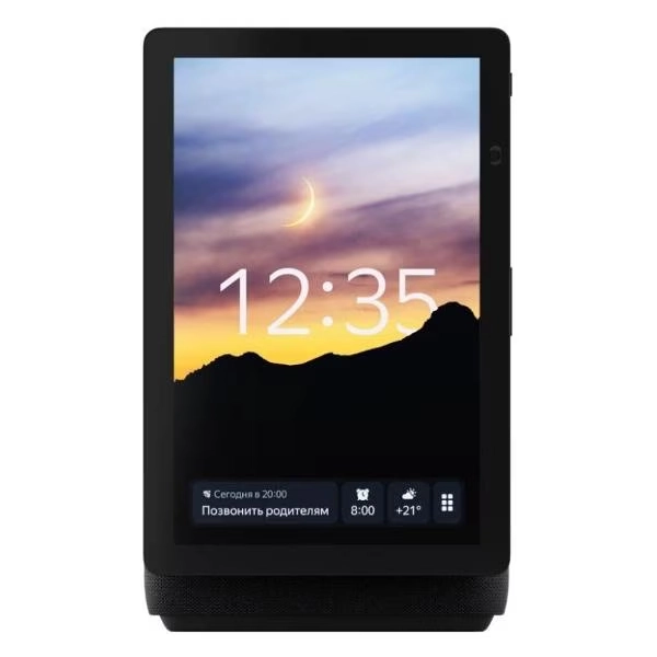 Aqlli dinamik Яндекс Станция Дуо Макс с Zigbee Black bilan Farg'onada