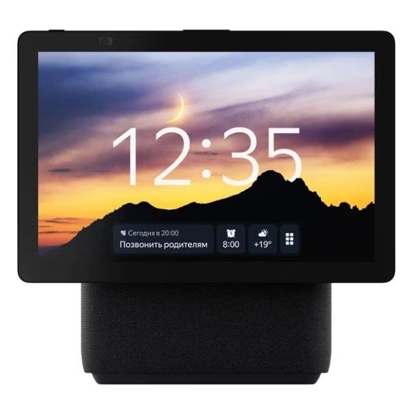 Aqlli dinamik Яндекс Станция Дуо Макс с Zigbee Black bilan Farg'onada