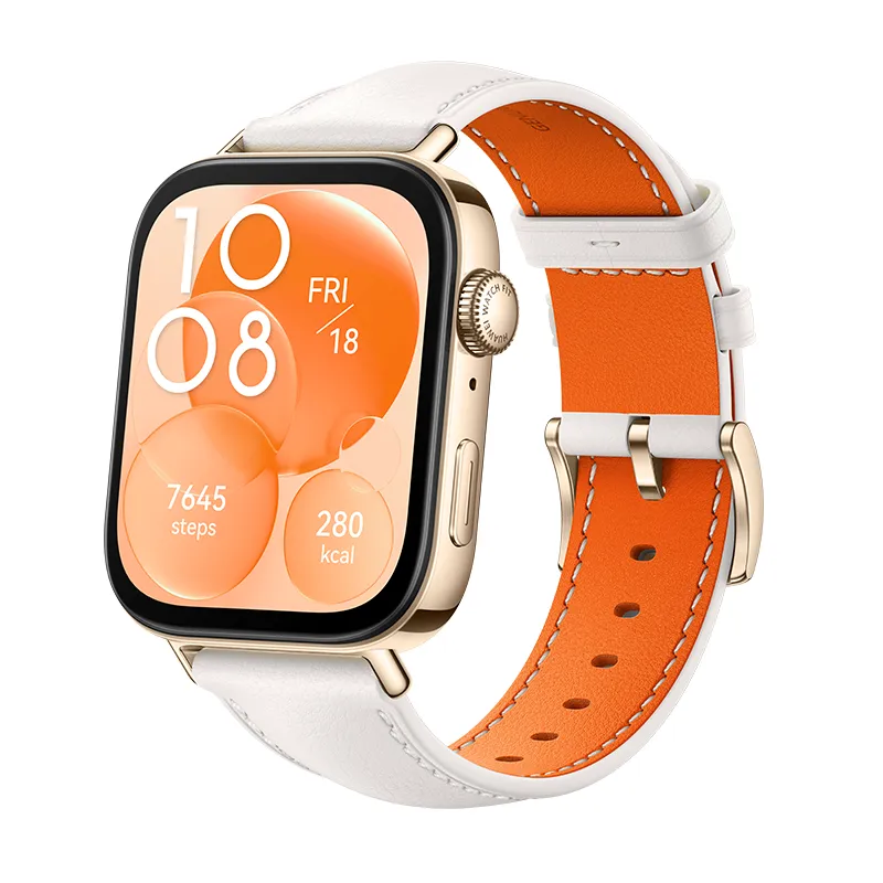 Смарт соат Huawei Watch Fit 3 White Leather Жиззахда