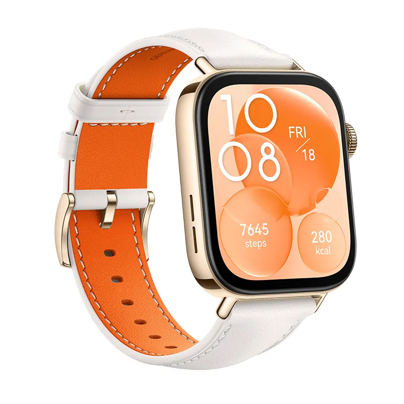 Смарт соат Huawei Watch Fit 3 White Leather Жиззахда