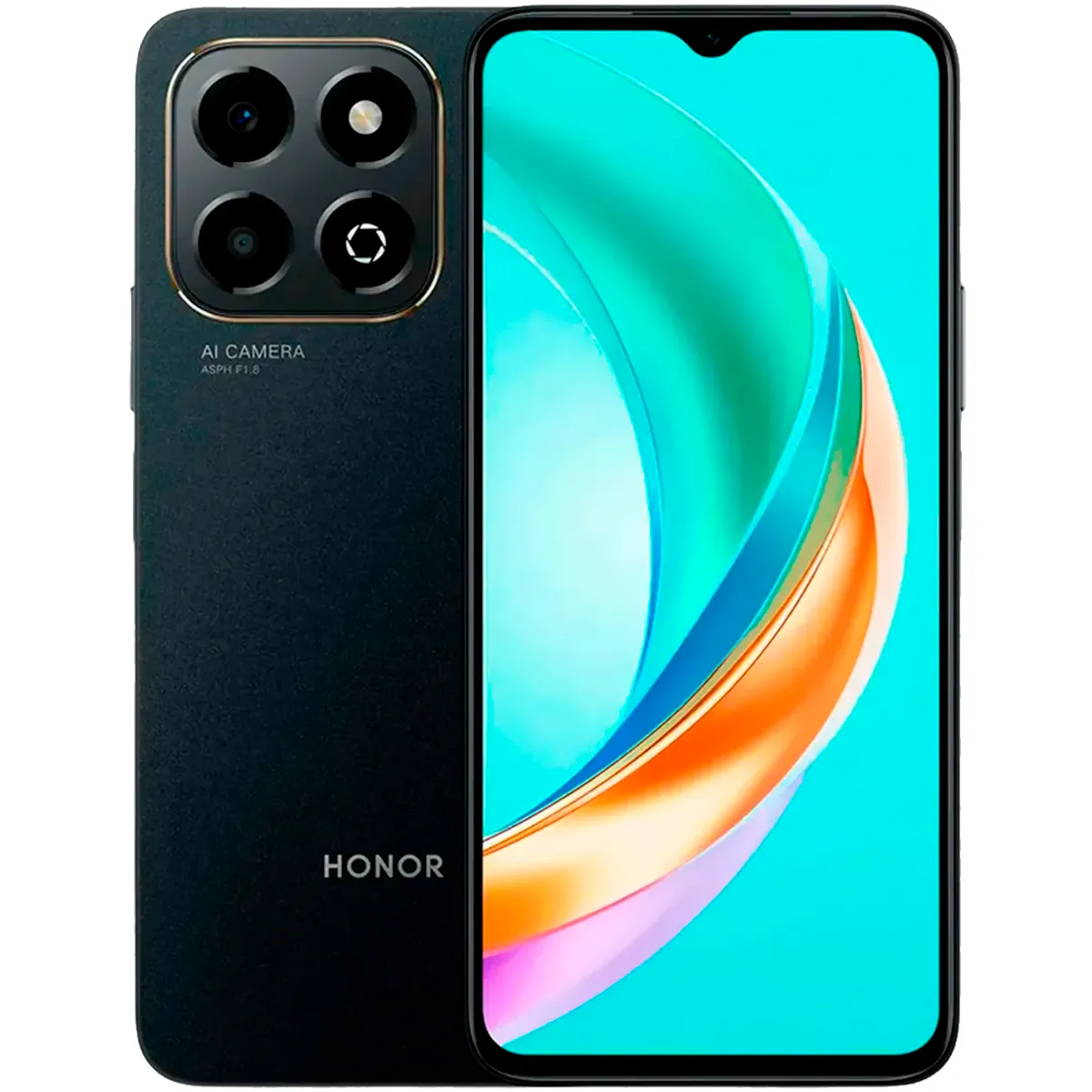 Honor X6b 6/256GB Midnight Black Смартфони Ферганада
