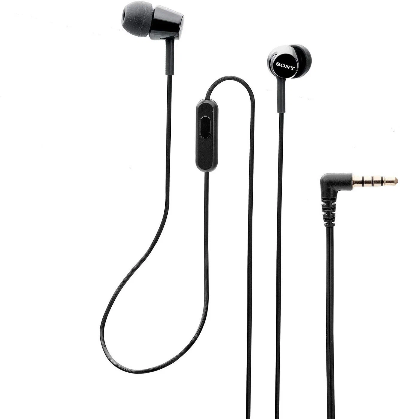 Yostiqli simli minigarnituralar Sony MDR-EX155AP Black Buxoroda