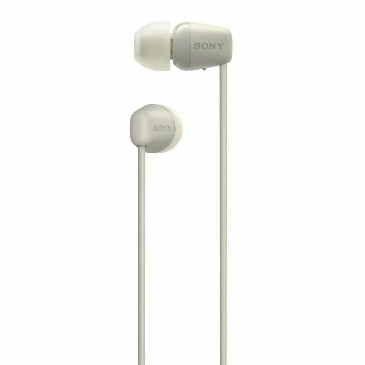 Ёстиқли симли Қулоқчинлар Sony WI-C100 Beige Жиззахда