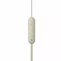 Ёстиқли симли Қулоқчинлар Sony WI-C100 Beige Жиззахда