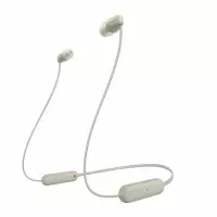 Ёстиқли симли Қулоқчинлар Sony WI-C100 Beige Жиззахда