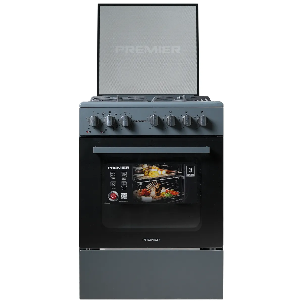 Плита комбинированная Premier PRM-GE6040LX-AT