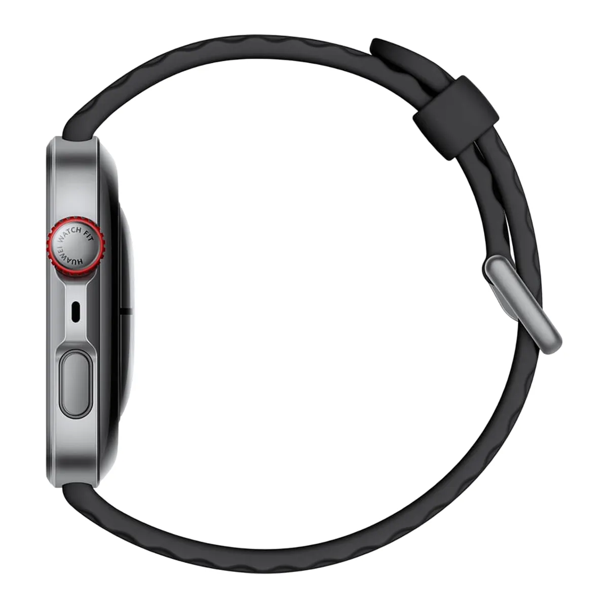 Huawei WATCH FIT 4 Pro Black Fluoroelastomer Strap Смарт соати Келесда