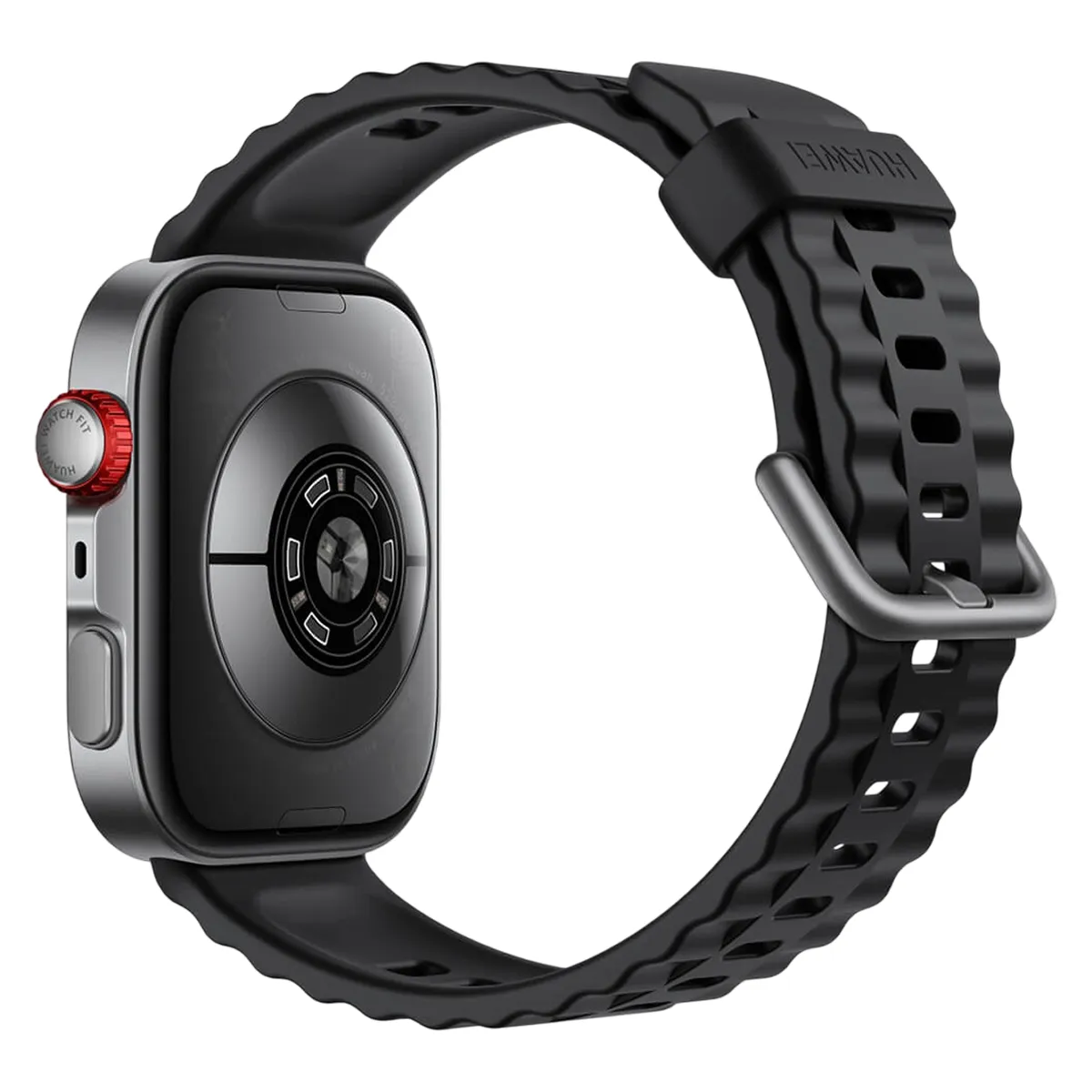 Huawei WATCH FIT 4 Pro Black Fluoroelastomer Strap Смарт соати Келесда