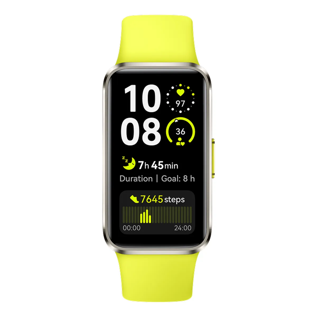 Huawei Band 10 Green Fluoroelastomer Strap Фмтнес соати Жиззахда