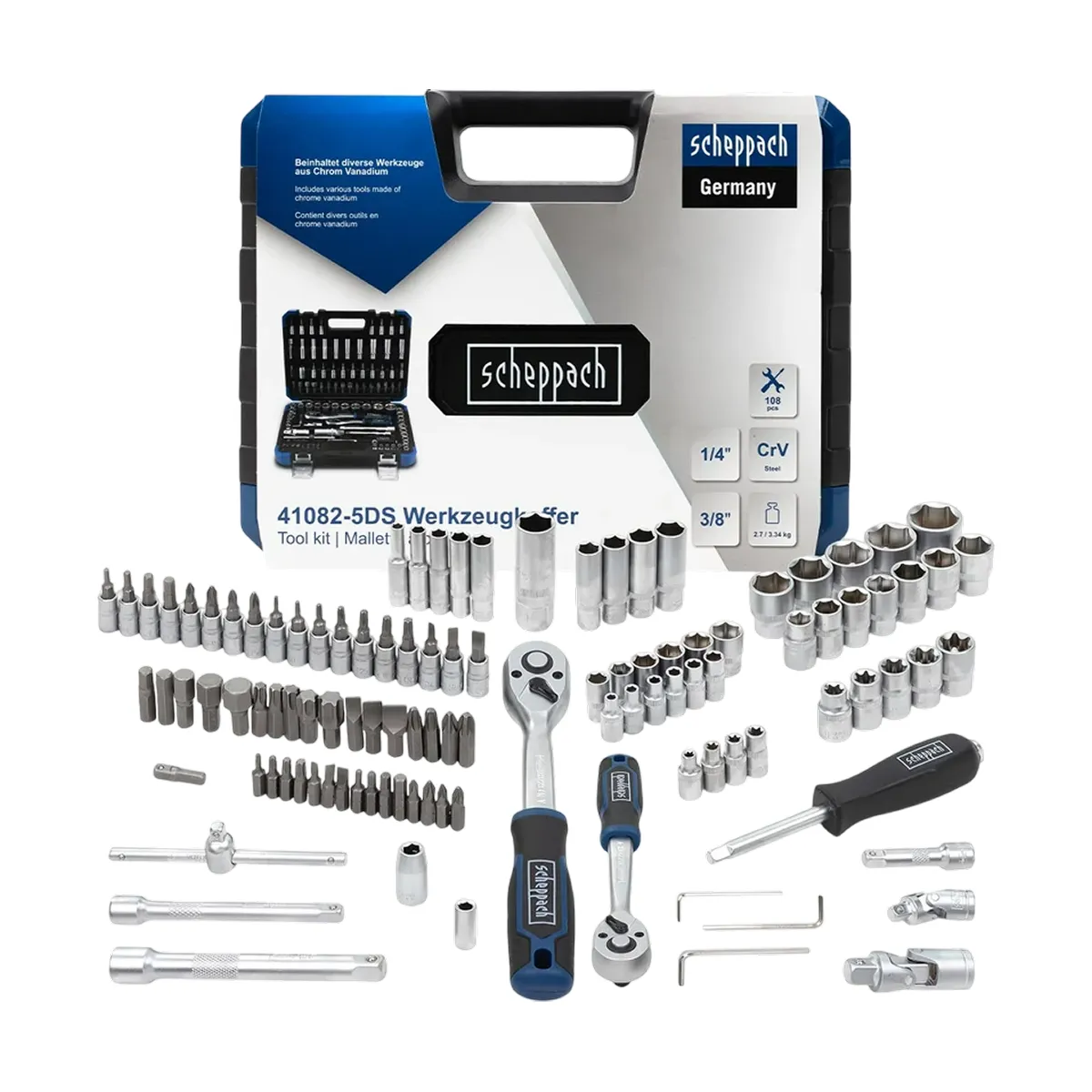 Scheppach Sch-41082-5DS Асбоб-ускуналар тўплами