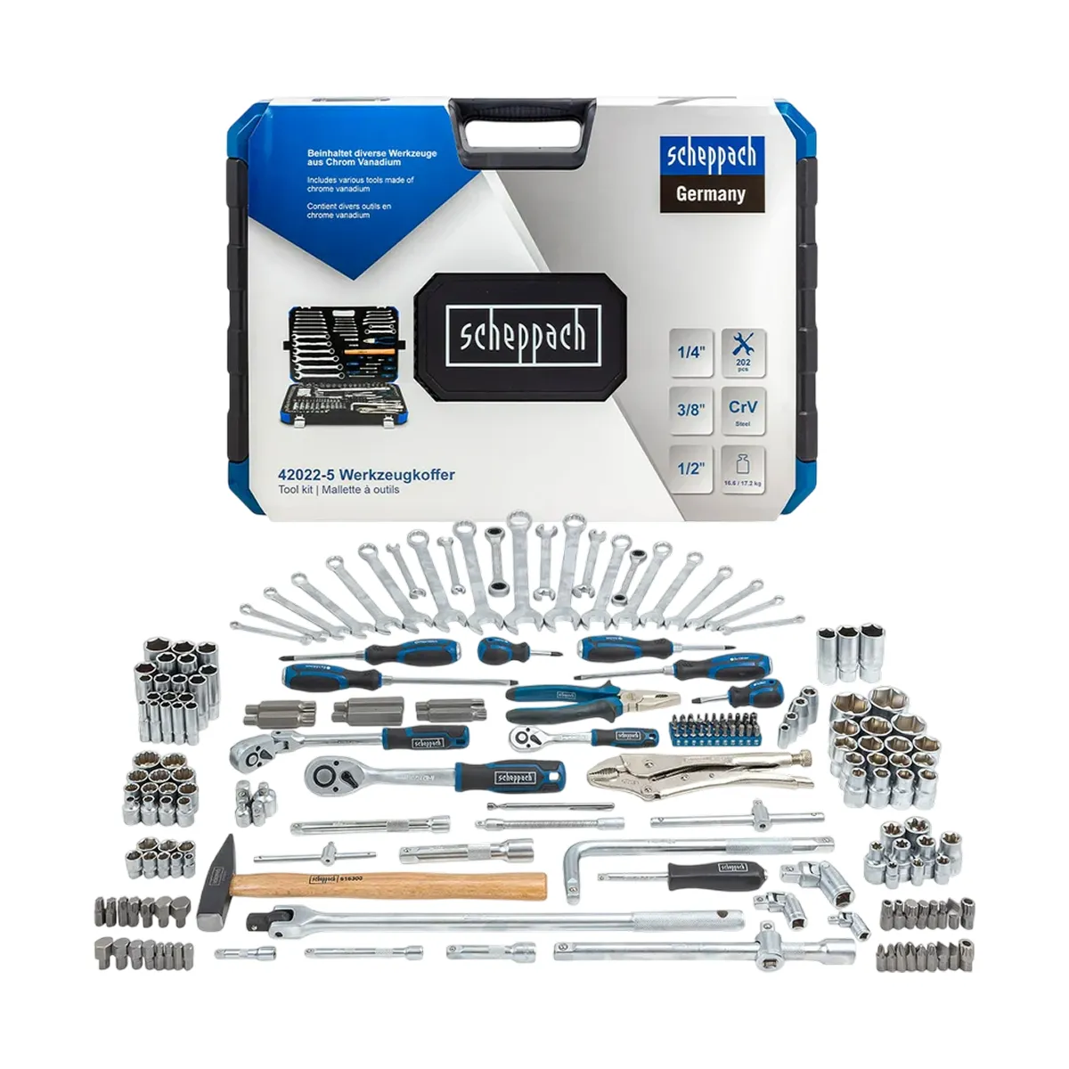 Scheppach Sch-42022-5 Аsbob-uskunalar to‘plami