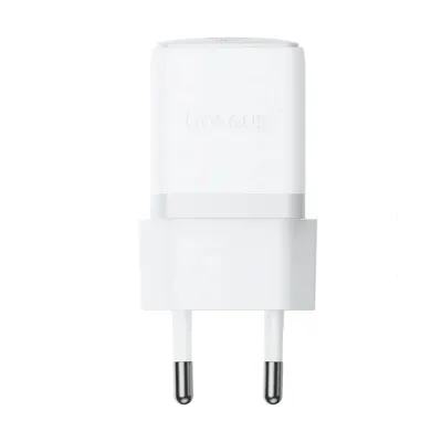 Baseus P10111602213-01 Palm Fast Charger USB-C 20W with cable Moon White adapteri