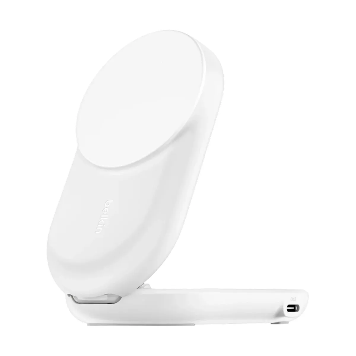Беспроводное зарядное устройство Belkin WIZ039KQWH Qi2 25W 2-IN-1 Foldable Charger White