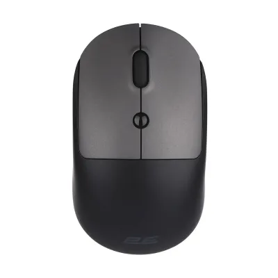 2E MF218 Silent WL/BT Black simsiz sichqonchasi