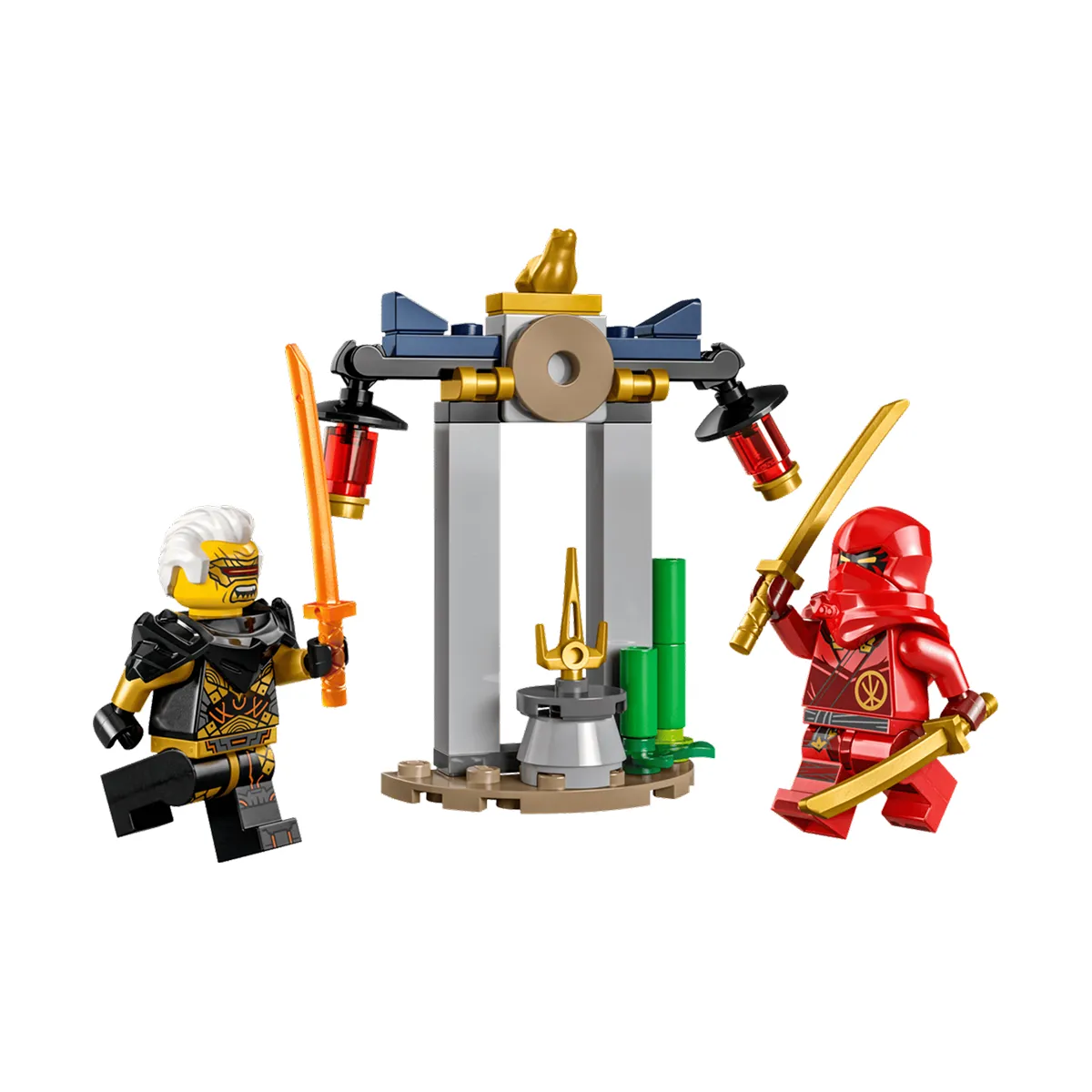 Конструктор LEGO NINJAGO Битва Кая и Раптона при храме 30650 6+