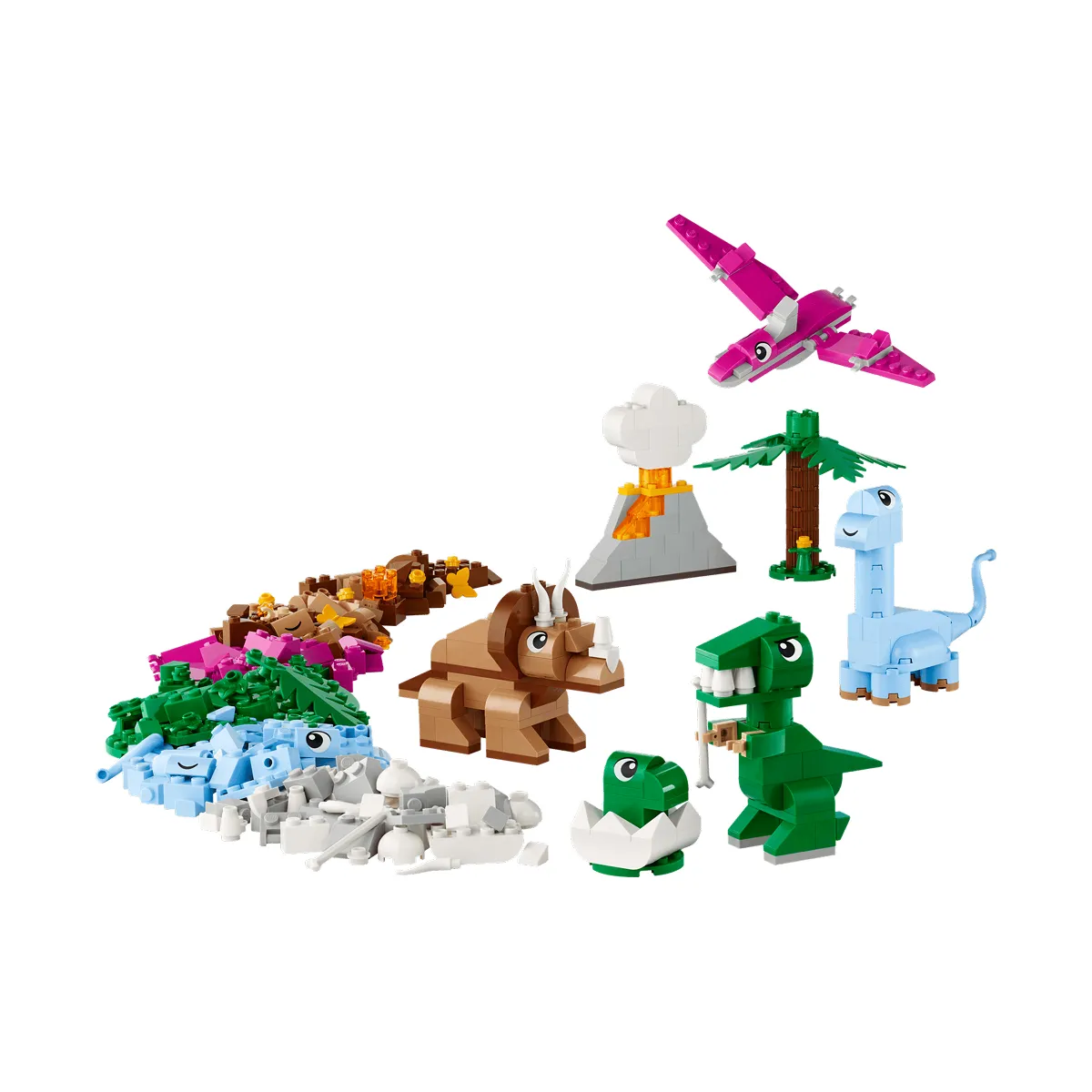 LEGO CLASSIC konstruktor Ijodiy dinozavrlar 11041 5+