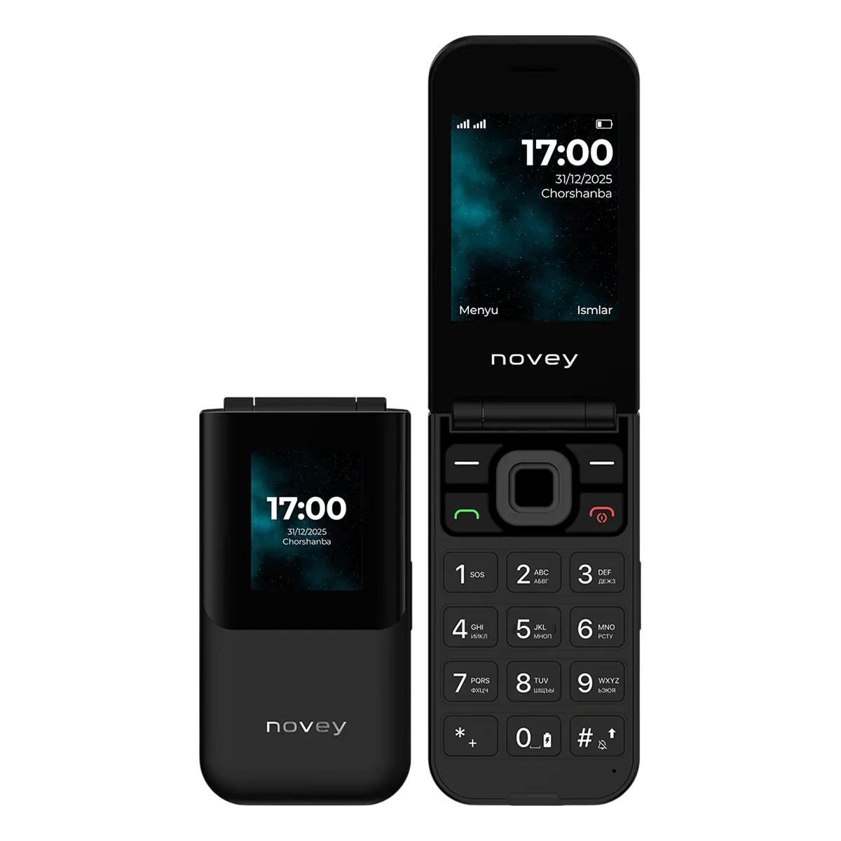 Novey Z720 Black Mobil telefoni