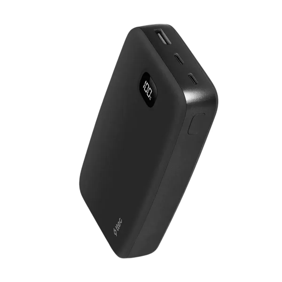 ttec ReCharger LCD 20.000mAh PD 20W Black Tashqi quvvatlagich