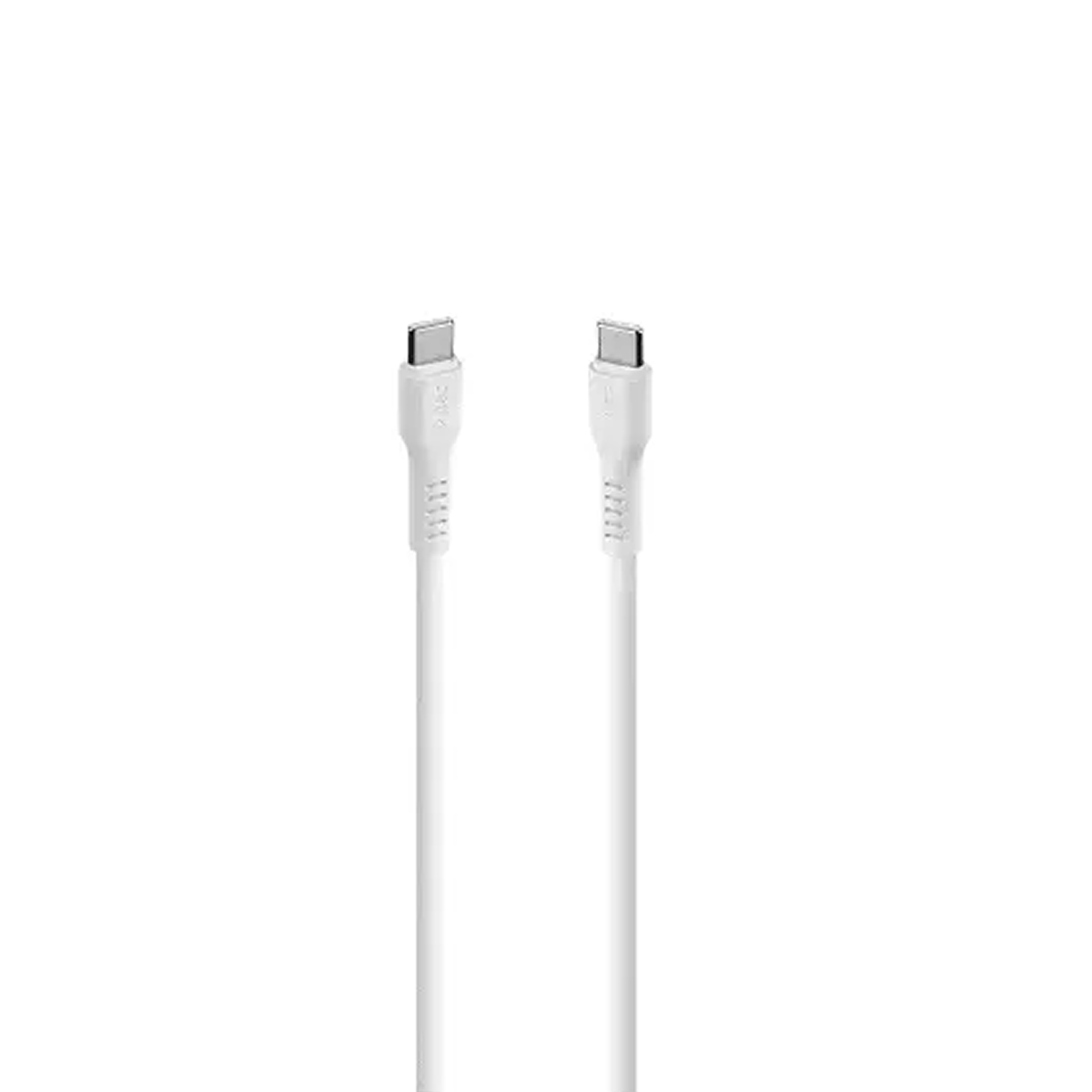 ttec Type-C - Type-C 60W PD/QC Fast Charging/Data Cable, 120cm White kabeli ttec Type-C - Type-C 60W PD/QC Fast Charging/Data Cable, 120cm White kabeli