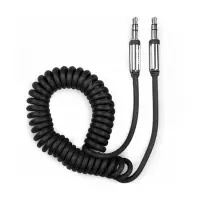 OLMIO 3,5 mm qora 038643 Aux kabeli Chirchiqda