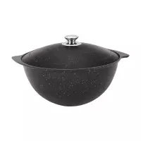 Qozon Kukmara 6l shisha qopqoqli Granit Ultra kgg65a Kelesda