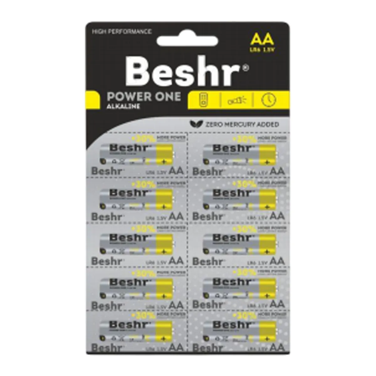 Батарейка BESHR POWER ONE AA 1B