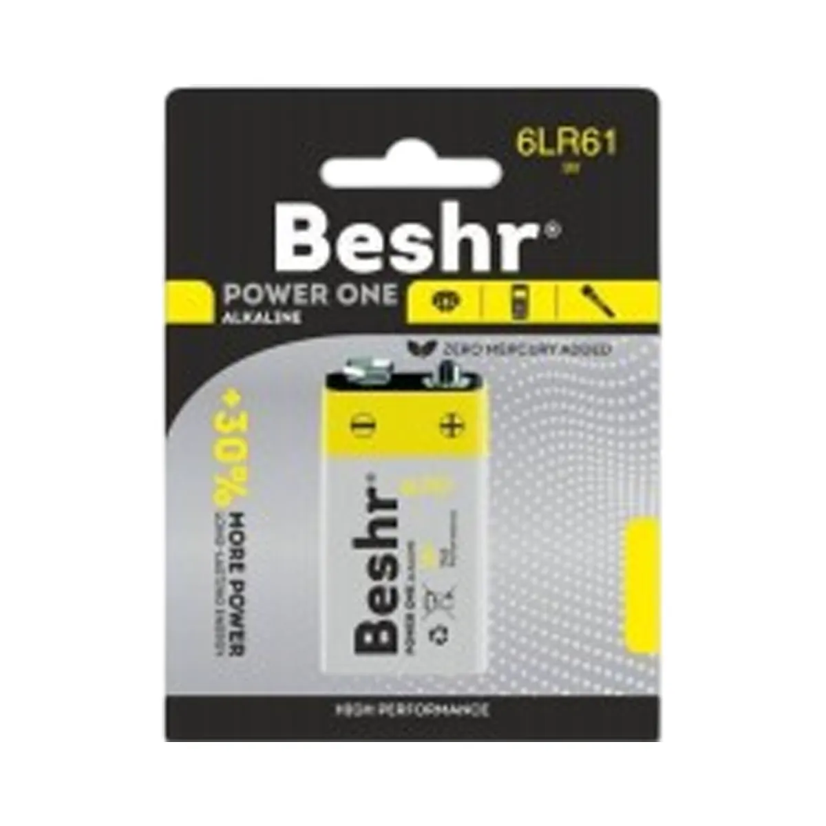 BESHR POWER ONE 9V 2B Batareyasi Bagʻdodda