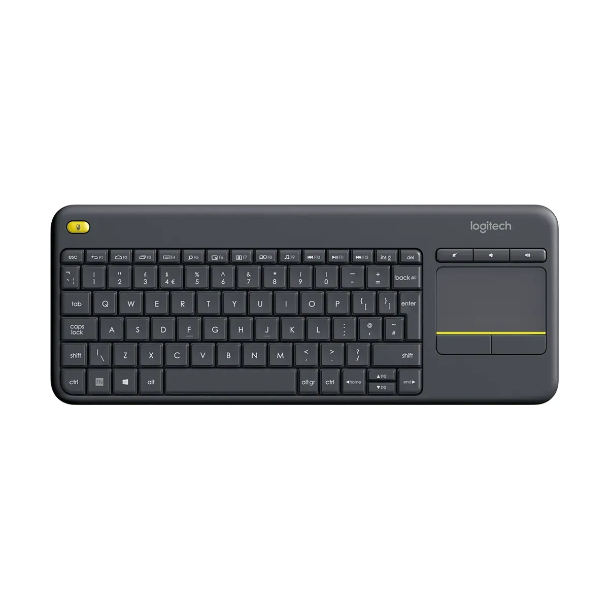 Logitech Wireless Touch K400 Plus simsiz klaviaturasi Qarshida