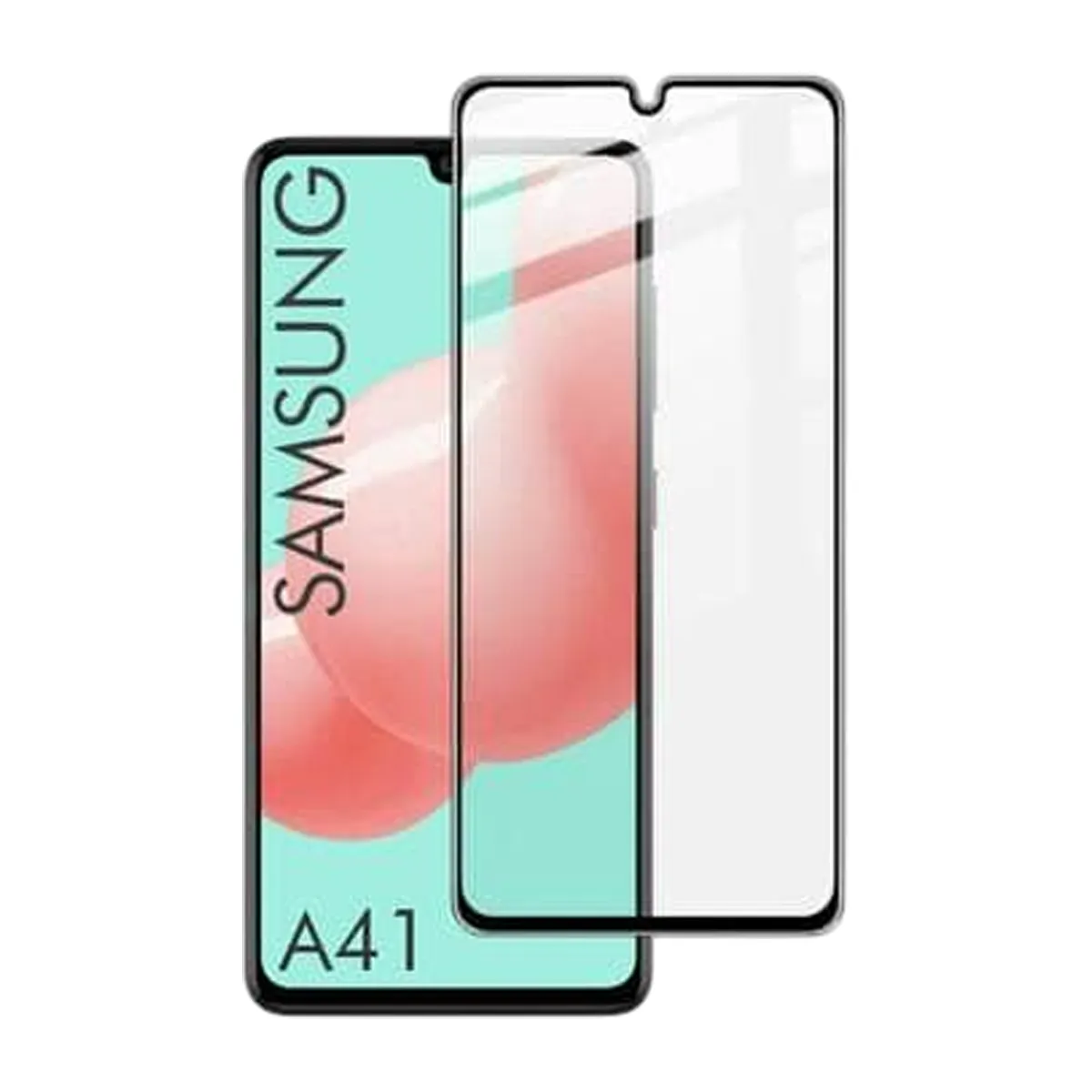 Керамическое защитное стекло Samsung A41