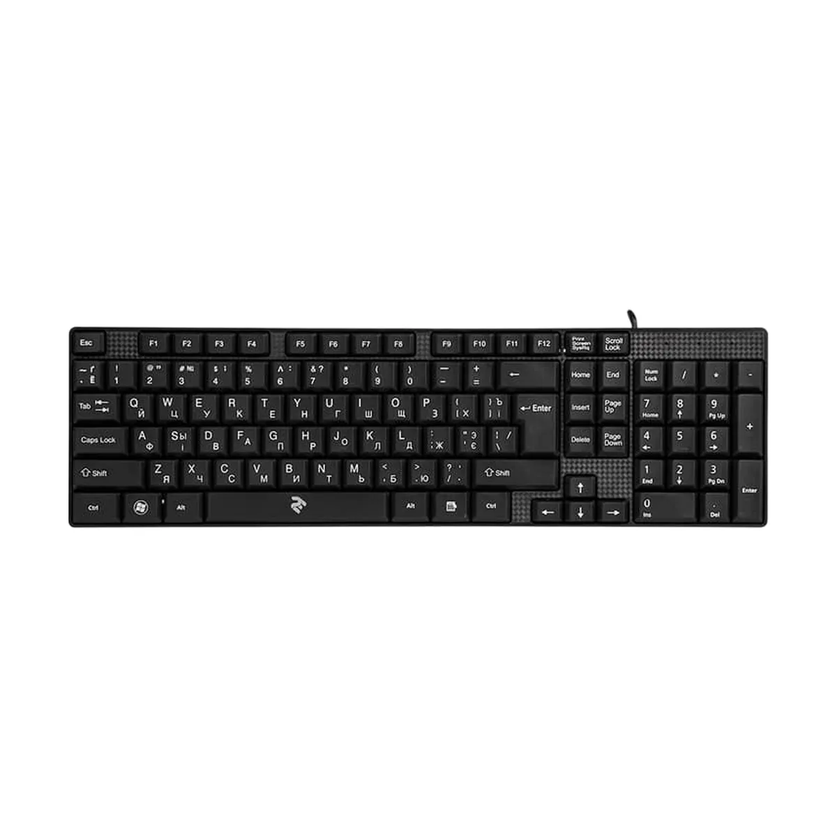 Klaviatura 2E KS106UB Black Qarshida