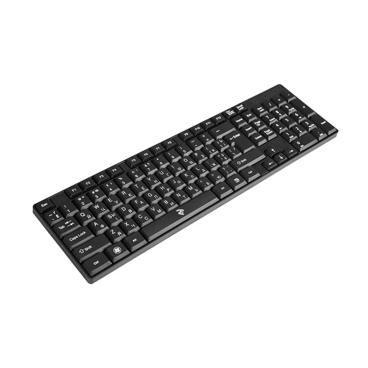 Klaviatura 2E KS106UB Black Qarshida