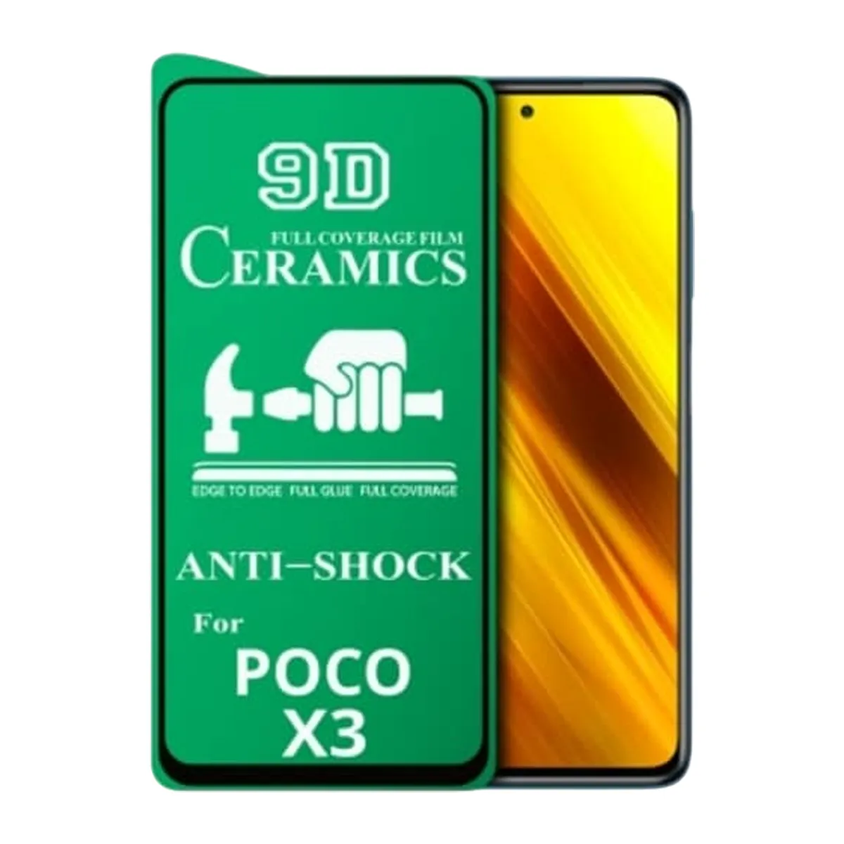 Keramika himoya oynasi Xiaomi POCO X3 Buxoroda